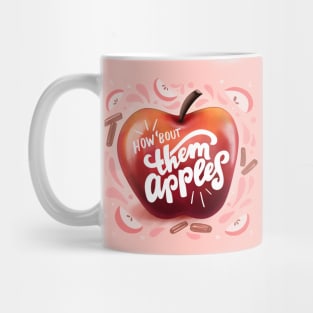 How Bout Them Apples Lettering and Illustration Mug